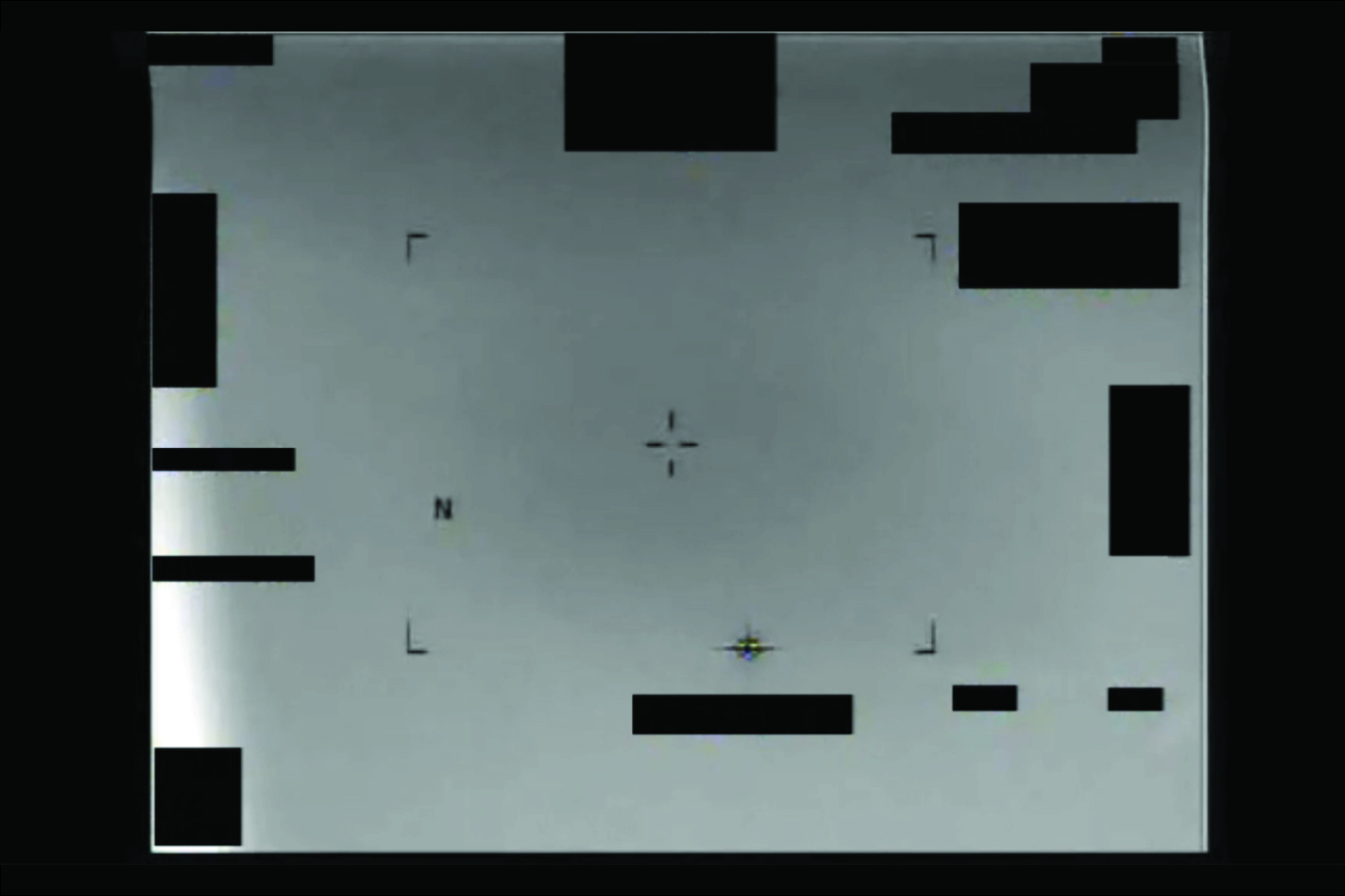 FLIR capture of small thermally anomalous object with heavy redaction, Middle East 2013
