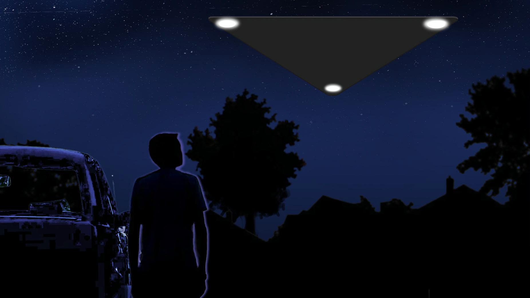 FBI-UAP-D029: dark triangle with lights, 2011