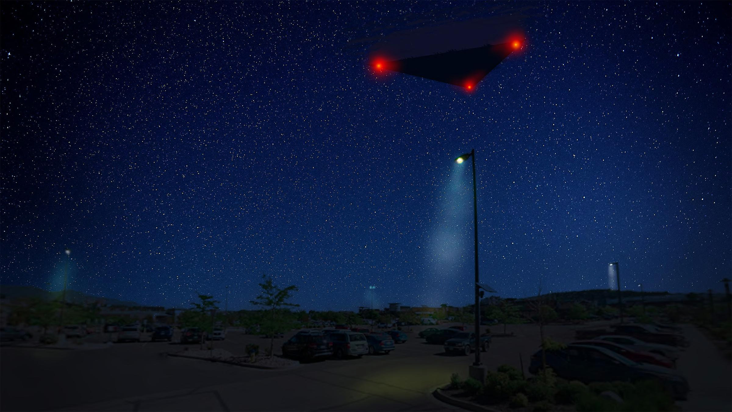 FBI-UAP-D031: large triangle with red lights, Colorado Springs, October 2023