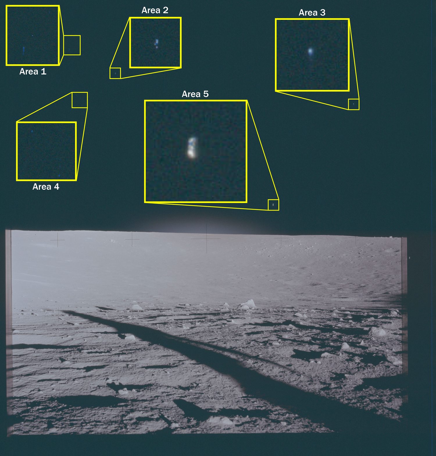 Apollo 12: lunar surface, 1969